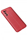Mey İthalat®   Reno 5 Pro Kılıf Auto Focus Kapak - Kırmızı