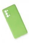 Mey İthalat®   Reno 5 Pro Kılıf First Silikon - Yeşil