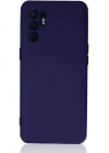 Mey İthalat®   Reno 6 Kılıf Nano içi Kadife Silikon - Mor