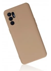 Mey İthalat®   Reno 6 Kılıf Nano içi Kadife Silikon - Pudra
