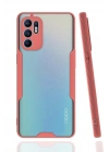 Mey İthalat®   Reno 6 Kılıf Platin Silikon - Pembe