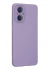 Mey İthalat®   Reno 7 Lite Kılıf Lansman Glass Kapak - Lila