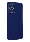 Mey İthalat®   Reno 7 Lite Kılıf Lansman Glass Kapak - Sky Blue