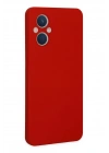 Mey İthalat®   Reno 7 Lite Kılıf Nano içi Kadife Silikon - Kırmızı