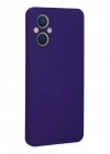 Mey İthalat®   Reno 7 Lite Kılıf Nano içi Kadife Silikon - Mor