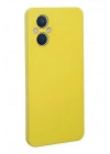 Mey İthalat®   Reno 7 Lite Kılıf Nano içi Kadife Silikon - Sarı
