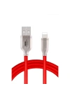 Mey İthalat®  S48 Lightning Kablo iphone Uyumlu 1M 3A - Kırmızı