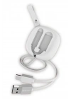Mey İthalat®  S79 Micro USB Kablo 20cm-1M 2A - Beyaz