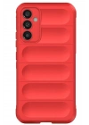 Mey İthalat®  Samsung A56 Kılıf Optimum Silikon - Kırmızı