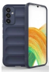 Mey İthalat®  Samsung A56 Kılıf Optimum Silikon - Lacivert