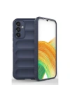 Mey İthalat®  Samsung A56 Kılıf Optimum Silikon - Lacivert