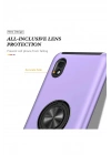 Mey İthalat®  Samsung Galaxy A01 Core Kılıf Elit Yüzüklü Kapak - Mor