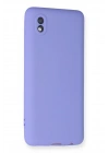 Mey İthalat®  Samsung Galaxy A01 Core Kılıf First Silikon - Lila