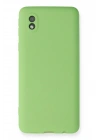 Mey İthalat®  Samsung Galaxy A01 Core Kılıf First Silikon - Yeşil