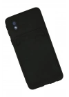 Mey İthalat®  Samsung Galaxy A01 Core Kılıf Kelvin Kartvizitli Silikon - Siyah