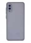 Mey İthalat®  Samsung Galaxy A02 Kılıf Montreal Silikon Kapak - Gri