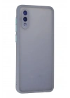 Mey İthalat®  Samsung Galaxy A02 Kılıf Montreal Silikon Kapak - Gri