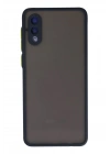 Mey İthalat®  Samsung Galaxy A02 Kılıf Montreal Silikon Kapak - Lacivert