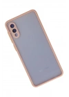 Mey İthalat®  Samsung Galaxy A02 Kılıf Montreal Silikon Kapak - Pembe
