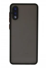 Mey İthalat®  Samsung Galaxy A02 Kılıf Montreal Silikon Kapak - Siyah