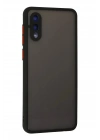 Mey İthalat®  Samsung Galaxy A02 Kılıf Montreal Silikon Kapak - Siyah