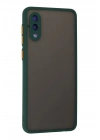 Mey İthalat®  Samsung Galaxy A02 Kılıf Montreal Silikon Kapak - Yeşil