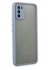 Mey İthalat®  Samsung Galaxy A02S Kılıf Montreal Silikon Kapak - Gri