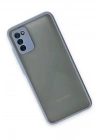Mey İthalat®  Samsung Galaxy A02S Kılıf Montreal Silikon Kapak - Gri