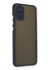 Mey İthalat®  Samsung Galaxy A02S Kılıf Montreal Silikon Kapak - Lacivert