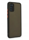 Mey İthalat®  Samsung Galaxy A02S Kılıf Montreal Silikon Kapak - Siyah