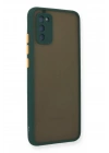 Mey İthalat®  Samsung Galaxy A02S Kılıf Montreal Silikon Kapak - Yeşil