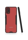 Mey İthalat®  Samsung Galaxy A02S Kılıf Platin Silikon - Siyah