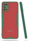 Mey İthalat®  Samsung Galaxy A02S Kılıf Platin Silikon - Yeşil
