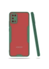 Mey İthalat®  Samsung Galaxy A02S Kılıf Platin Silikon - Yeşil