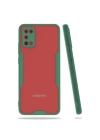 Mey İthalat®  Samsung Galaxy A02S Kılıf Platin Silikon - Yeşil