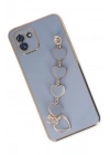 Mey İthalat®  Samsung Galaxy A03 Kılıf Esila Silikon - Gri