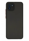 Mey İthalat®  Samsung Galaxy A03 Kılıf Montreal Silikon Kapak - Siyah