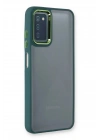 Mey İthalat®  Samsung Galaxy A03S Kılıf Dora Kapak - Haki Yeşil