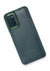 Mey İthalat®  Samsung Galaxy A03S Kılıf Dora Kapak - Haki Yeşil