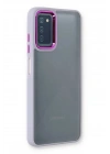 Mey İthalat®  Samsung Galaxy A03S Kılıf Dora Kapak - Lila