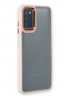 Mey İthalat®  Samsung Galaxy A03S Kılıf Dora Kapak - Pudra