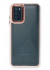 Mey İthalat®  Samsung Galaxy A03S Kılıf Dora Kapak - Pudra