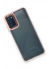 Mey İthalat®  Samsung Galaxy A03S Kılıf Dora Kapak - Pudra