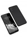Mey İthalat®  Samsung Galaxy A03S Kılıf First Silikon - Siyah