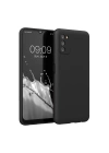 Mey İthalat®  Samsung Galaxy A03S Kılıf First Silikon - Siyah