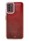 Mey İthalat®  Samsung Galaxy A03S Kılıf Liva Lens Silikon - Lila