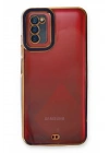 Mey İthalat®  Samsung Galaxy A03S Kılıf Liva Lens Silikon - Mavi