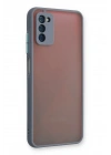 Mey İthalat®  Samsung Galaxy A03S Kılıf Montreal Silikon Kapak - Gri