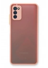 Mey İthalat®  Samsung Galaxy A03S Kılıf Montreal Silikon Kapak - Pembe