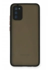 Mey İthalat®  Samsung Galaxy A03S Kılıf Montreal Silikon Kapak - Siyah